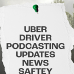 STORM in CALIFORNIA uber driver podcasting LIVE DAILY